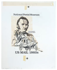 US Artmaster 2779-82 1993  National Postal Museum - Postmaster General  Blair Artwork