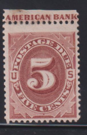 US Postage Dues #J18 Mint\Hinged
