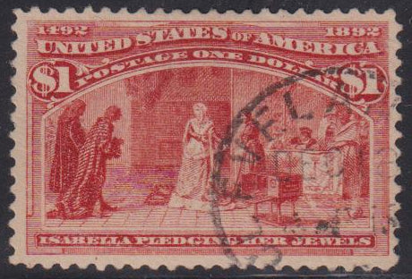 US Early Commemoratives #241 Used