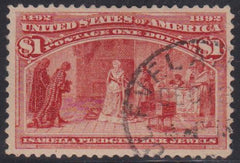 US Early Commemoratives #241 Used