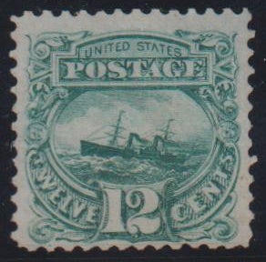 US 1869 Pictorials #117 Mint F+