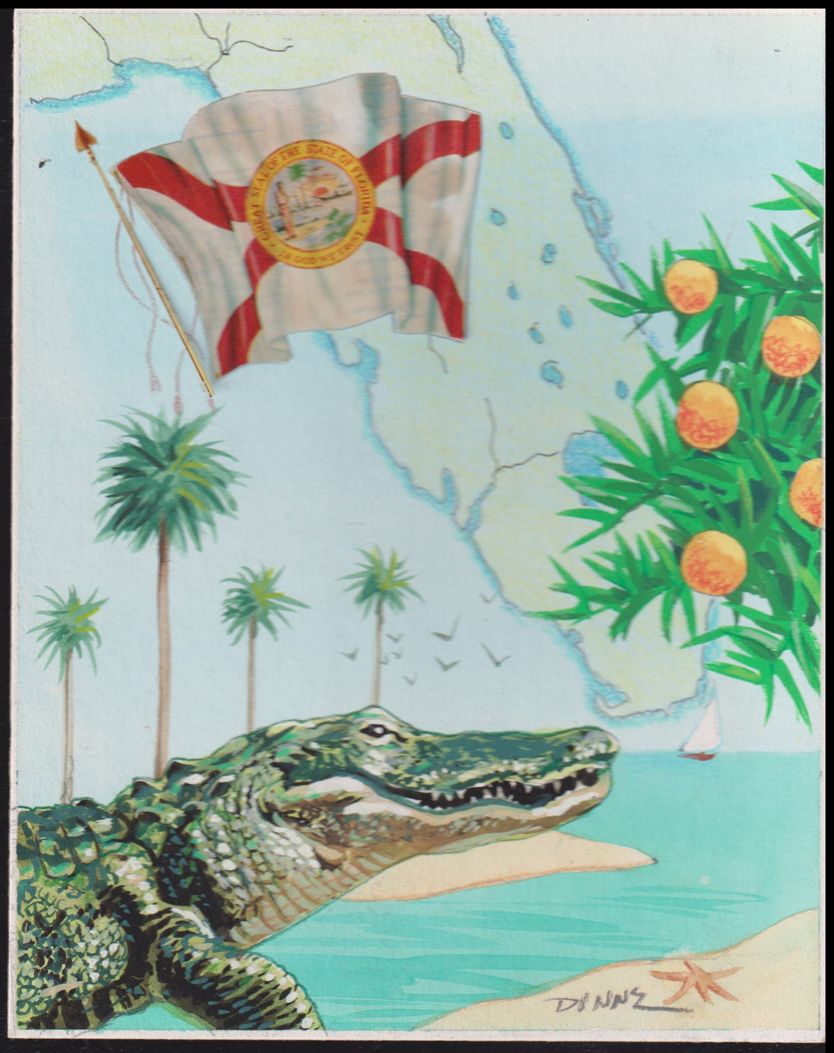 US Cachet /Stamp Artwork - Colorano #2950