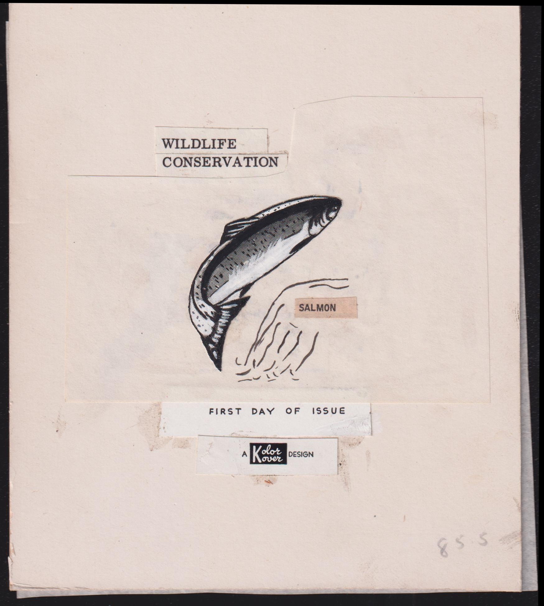 US Cachet /Stamp Artwork - Kolor Kover #1079