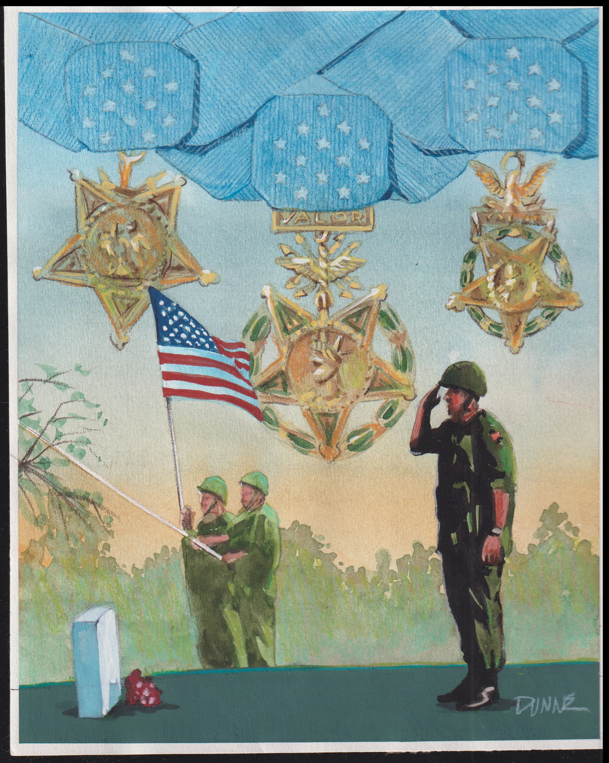 US Cachet /Stamp Artwork - Colorano Cover Art #3508