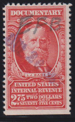 US Revenues #R672 Used F - VF