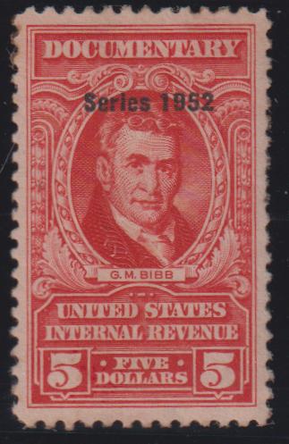 US Revenues #R608 Mint\LH VF