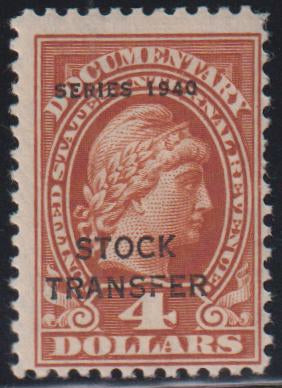 US Revenues #RD57 Mint\NH VF - XF