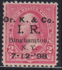 US Revenues #RS314A Used XF