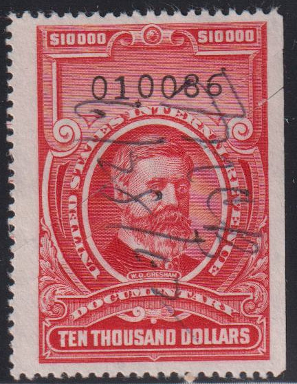 US Revenues #R732 Used F - VF