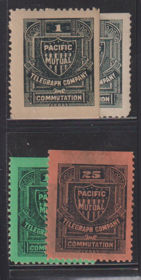 US Telegraph #13T1//5 Mint\LH/NH
