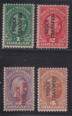 US Revenues #RD12-15 Mint\Hinged F - VF