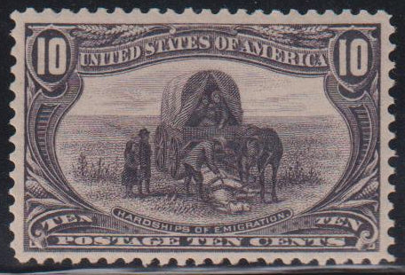 US Early Commemoratives #290 Mint\Hinged VF