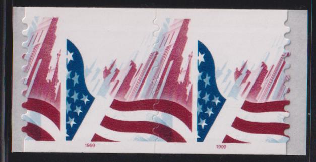 US Errors Post 1931 #3281b NH