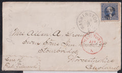 US 1869 Pictorials #115 Used F - VF