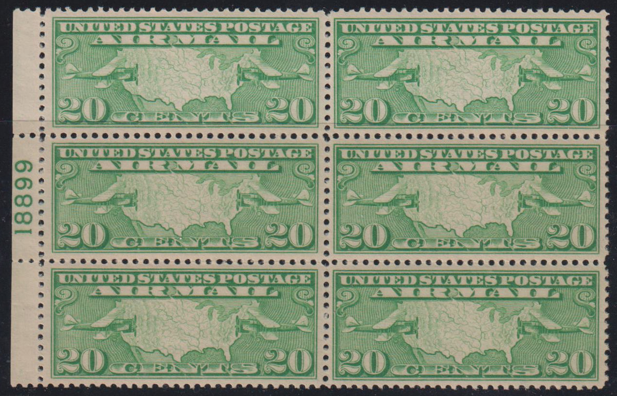 US Airmails #C9 NH F - VF