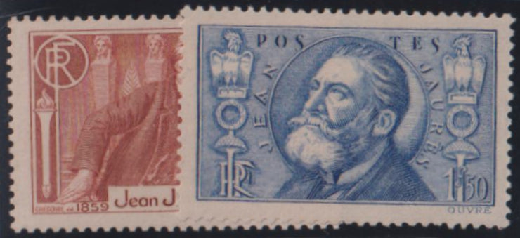 France #313-14 Mint\NH VF