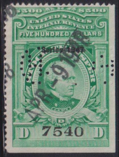 US Revenues #RD256 Used