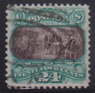 US 1869 Pictorials #130 Used XF