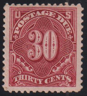 US Postage Dues #J36 Hinged F - VF