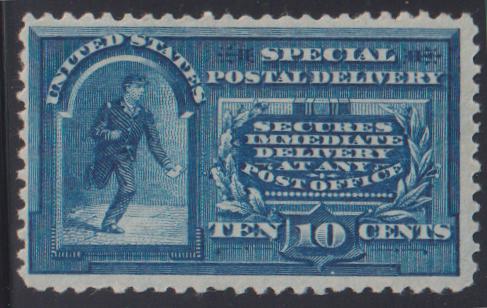 US Special Delivery #E4 Mint\LH F - VF