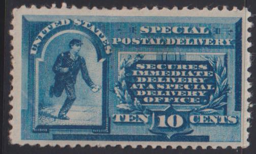 US Special Delivery #E1 Mint\Hinged F - VF