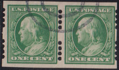 US Vending Machine Perforations #383FAR4B4 Mint\LH