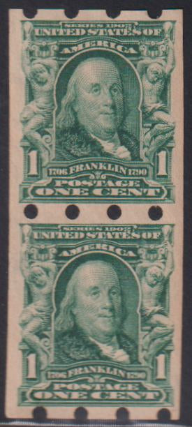 US Vending Machine Perforations #314BR I Mint\LH VF
