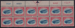 US Airmails #C3 LH