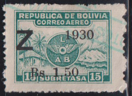 Countries A - M - Bolivia #C24 Used