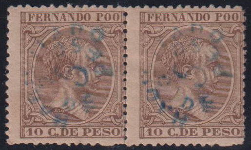 Spain - Fernando Poo #24 Mint\Hinged AVE - F