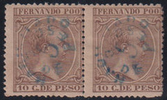 Spain - Fernando Poo #24 Mint\Hinged AVE - F