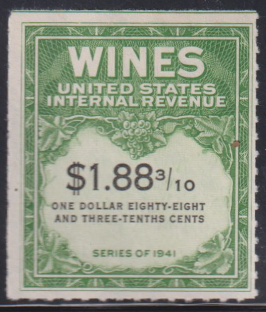 US Revenues #RE197 Mint\NH