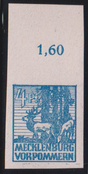 Germany - Mecklinburg #Mi 30 Mint\NH XF