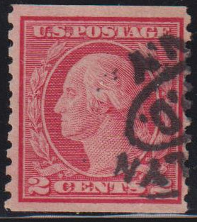 US Washington - Franklin #491 Used F - VF
