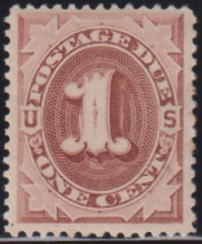 US Postage Dues #J1 Mint\NH F - VF