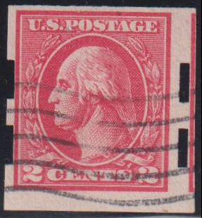 US Vending Machine Perforations #534B Used F