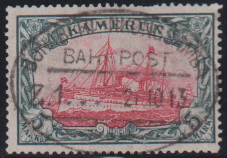 British Area A- M - Cameroun #19 Used F - VF