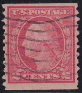 US Washington - Franklin #454 Used VF
