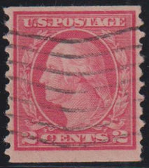 US Washington - Franklin #454 Used VF