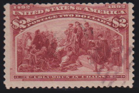 US Early Commemoratives #242 Used F