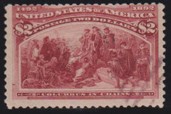 US Early Commemoratives #242 Used F