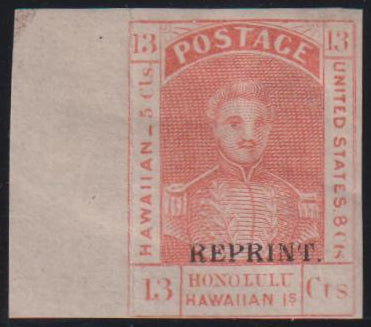 US Possessions - Hawaii #11RS Mint\Hinged