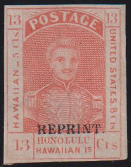 US Possessions - Hawaii #11RS Mint\Hinged VF