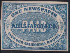US Locals and Carriers #143LP3 Mint\Hinged VF