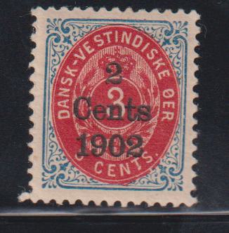 US Possessions - Danish West Indies #24 NH F - VF
