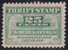 US Savings Stamps #WS1 LH VF