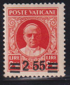 Vatican Sets and Singles #38a Mint\LH F - VF