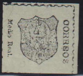 Countries A - M - Dominican Republic #3 Mint F - VF