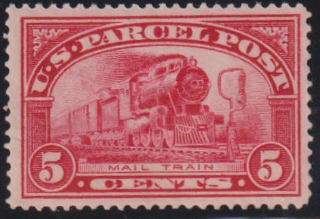 US Parcel Post #Q5 Mint\NH VF - XF
