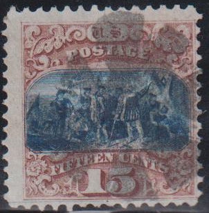 US 1869 Pictorials #119 Used F